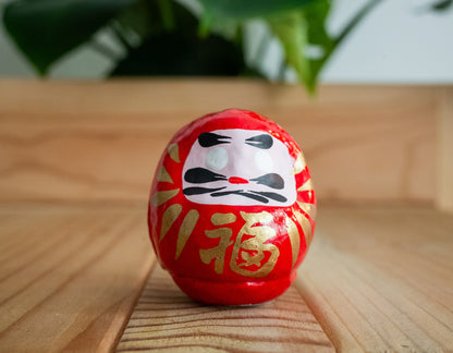 Mini Daruma Aka