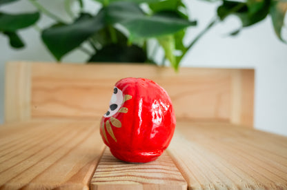 Mini Daruma Aka