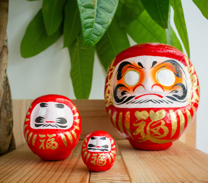 Mini Daruma Aka