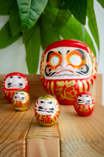 Mini Daruma Kin